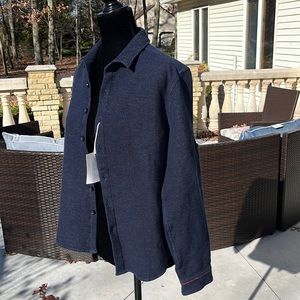 And So What Brand in true blue 100 percent thick woven cotton material sturdy